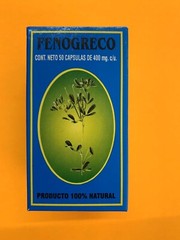 Fenogreco Capsulas Fenugreek Cancerina Mangle Rojo Cuachalalate Fenogreco