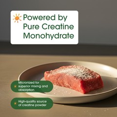 NatureBell Creatine Monohydrate 500g Powder 5000mg – 100 Servings