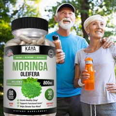 100% Pure Moringa Oleifera Leaf – Superfood, Antioxidant, Greens Supplement