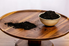 Carbon activado de coco 100 % Puro Natural en polvo 1.2 Oz carbón New ys