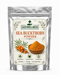 Organic Sea Buckthorn Powder Natural Herbal Superfood Vegan Supplement