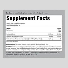 Ceylon Cinnamon Capsules 2500mg | 120 Count | Non-GMO | by Piping Rock