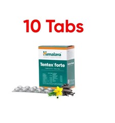 Himalaya Tentex Forte Tabs 10 Tablets Men Strength & Wellness | FREE SHIP | 2028