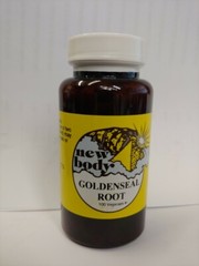 GOLDENSEAL ROOT 100 VEGICAPS CONTANTS NO FILLERS OR ADDITIVES BY NEW BODY