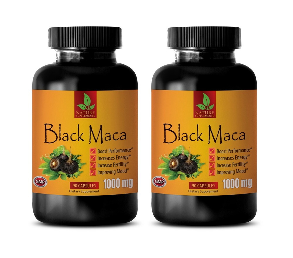 nutrition enhancing athletic performance – BLACK MACA – mood boost adult 2 BOTTL