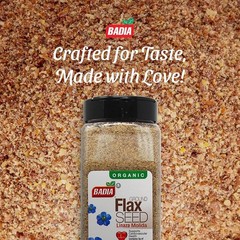 16 oz Bottle Ground Flax/Seed/Powder/Linaza/Molida/Organica/Polvo/Kosher