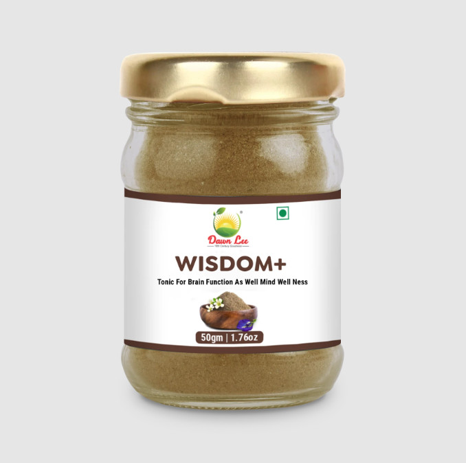 Wisdom+ Memory Enhancing Natural Herbs Cognitive Stress Reduct 50GM/1.76oz