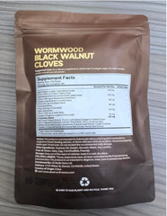 Wormwood Black Walnut Clove Softgels,18-in-1 Herbal 6600mg Gut Cleanse,240 Count