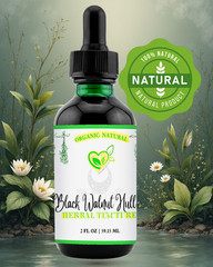 Black Walnut Hull Tincture Organic Liquid Herbal Drops 2 OZ Anti-Parasitic Pure