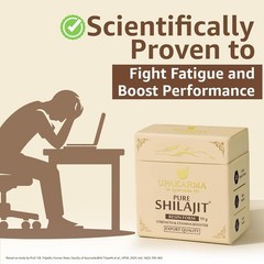 Upakarma Pure Shilajit Resin 10g Ayurvedic Energy Stamina Support Lab Tested