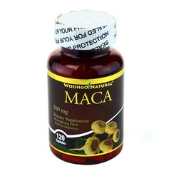 3 x Maca 500 mg 120 Caps Energizing Herb Rich in Saponins