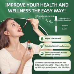 2 Pack Soursop Graviola Leaf Extract Drops + Sea Moss for Immunity & Gut Health