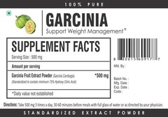 PURE Garcinia Cambogia Extract Powder 60% HCA Natural Weight Loss #1 Fat Burner