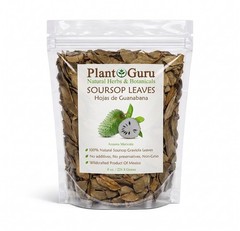 Dried Soursop Leaves – Natural Graviola Soursop Tea Leaves, Hojas de Guanabana