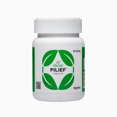 Charak Pharma Pilief Tablets 400 Tabs (10 x 40 Tablets) for Piles 2027 Expiry