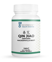 1165C Qin Jiao, Gentiana Macrophylla Root (Raw), 100 Capsules/bottles, 2 bottles