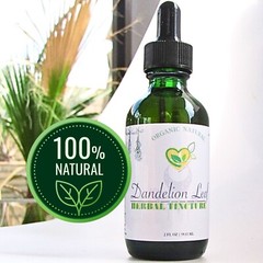 Dandelion Leaf Tincture Pure Liquid Herbal Drops for Liver & Digestive Aid 2oz