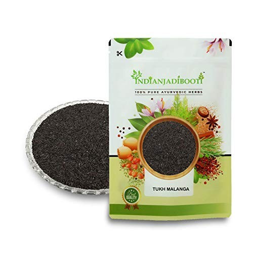 Tukh Malanga Premium Sabja Seeds (Sweet Basil) Tukmaria/Falooda Seeds -100 GRAMS