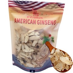 4oz-16oz 100% Wisconsin American Ginseng Slice Root Ginseng Slice 美国威州花旗参片