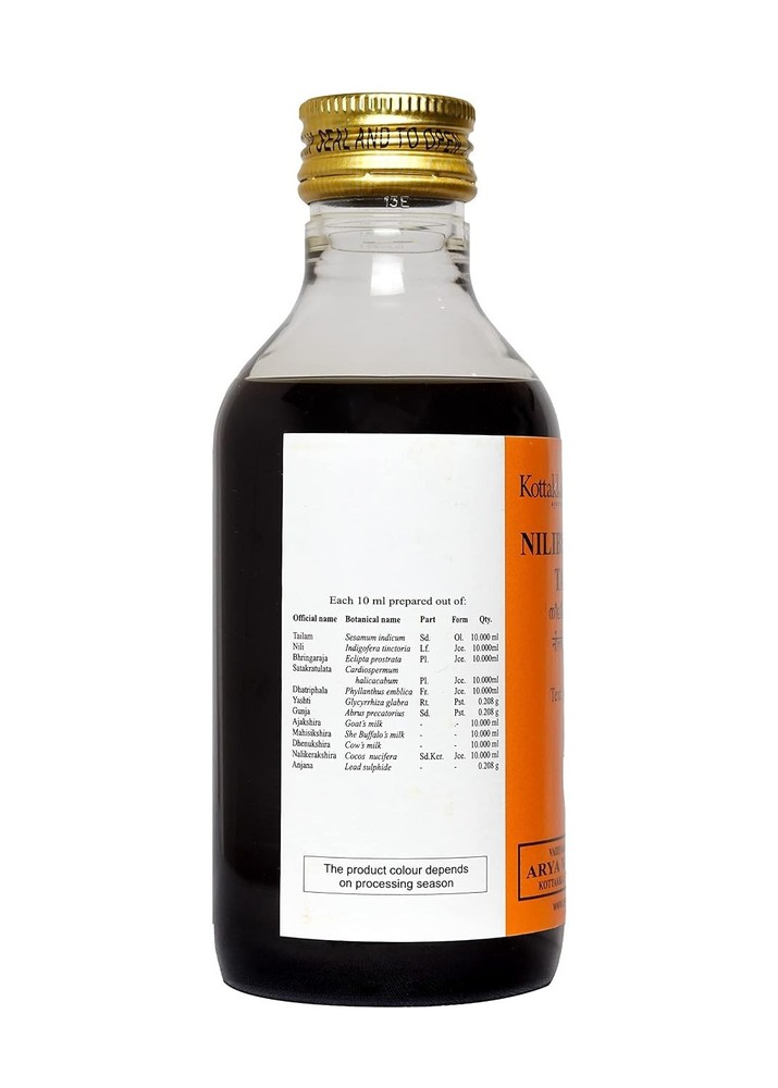 Kottakkal ayurveda® Nilibhringadi Tailam – 200 ml ( 2 Pack)