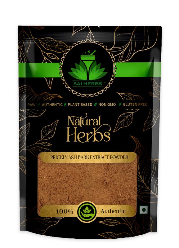 SAI HERBS Prickly Ash Bark Extract Powder – Anthoxylum Americanum Extract Powder