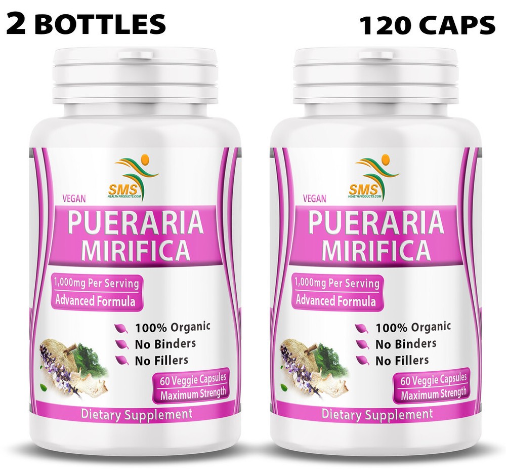 PUERARIA MIRIFICA SUPPLEMENT 5500mg EXTRACT ORGANIC FARMED WOMANS HEALTH 120 CAP