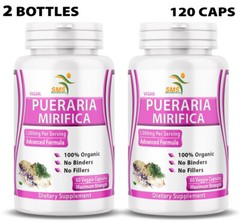 PUERARIA MIRIFICA SUPPLEMENT 5500mg EXTRACT ORGANIC FARMED WOMANS HEALTH 120 CAP