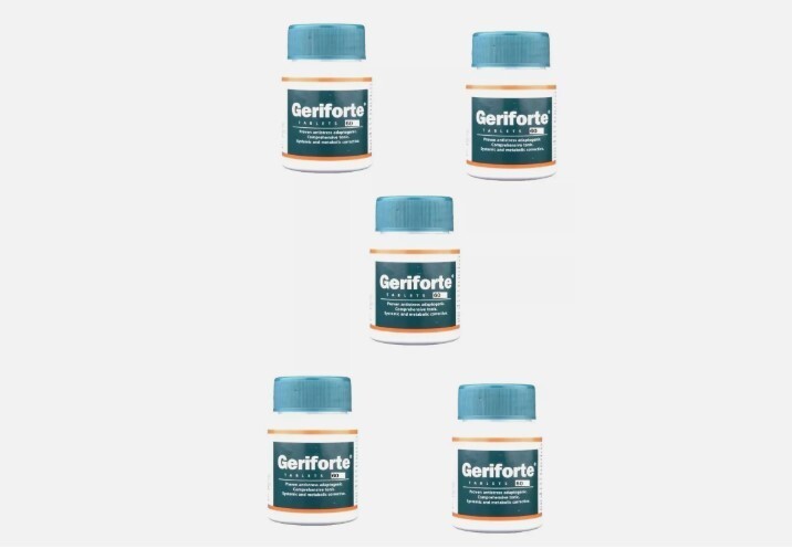 Himalaya Herbal Geriforte 5 Packs 300 Tablets Each FREE SHIP Expiry 11/2027