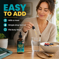 LYM-SYSTEM HEALTH DROPS, Cleavers, Red Clover, Prickly Ash, Stillingia Root