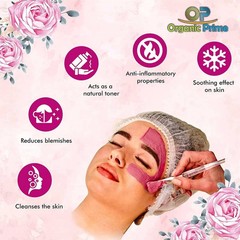Organic Rose Petals Powder Dried Pure No Fillers A Plus Grade Face Mask