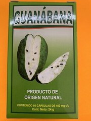 Capsulas De Guanabana 60 Capsulas Moringa Cuachalalate Cancerina Guanabana