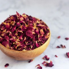Organic Red Rose Petals Premium Quality