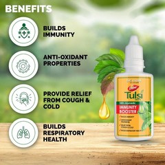 Dabur Tulsi Ark Drops (Holy Basil) Immunity Boost, Stress Control 30 ml