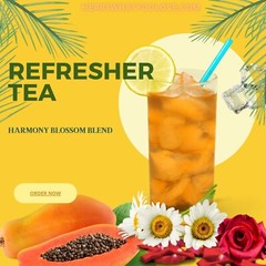 Balancing Herb Blend Chasteberry, Rose, Papaya Leaf Tea Loose Herb Infuse 3.5 oz