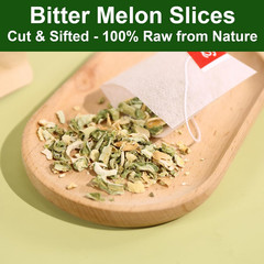 – Bitter Melon Tea, 2G X 40 Count – Premium Natural Dried Momordica Charantia –