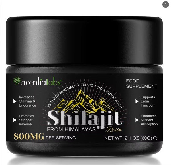 Pure 100% Himalayan Shilajit, Soft Resin, Organic, Extremely Potent Fulvic Acid