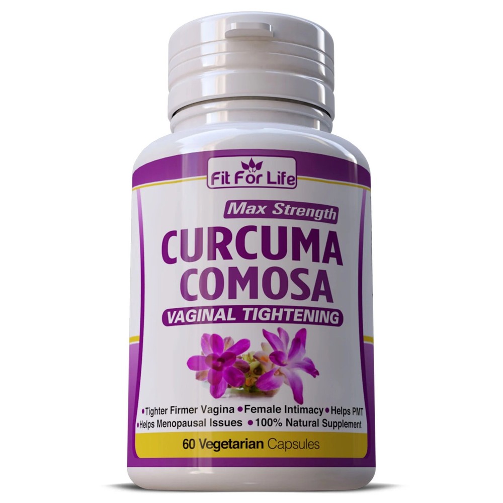CURCUMA COMOSA VAGINAL TIGHTENING HERBAL PILLS TIGHTER STOP ODOR PMS EXP 01/2027