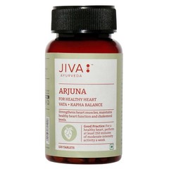 Jiva ARJUNA Tablets (120tab) Natural Ayurveda Tonic for Healthy Heart