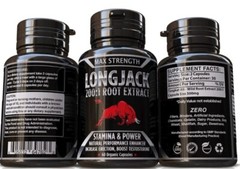 TONGKAT LONGJACK PASAK BUMI STRONGEST PURE ROOT EXTRACT 200:1 USA 60 Pills