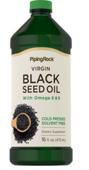 Black Seed Oil (Cumin Seed) – Cold Pressed, 16 fl oz (473 mL) Bottle