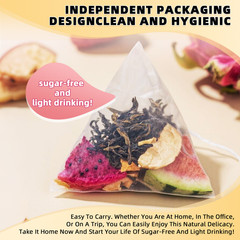 Oolong Tea Bags 30ct – Fruit Tea with Strawberry Watermelon Apple Dragon Fruit