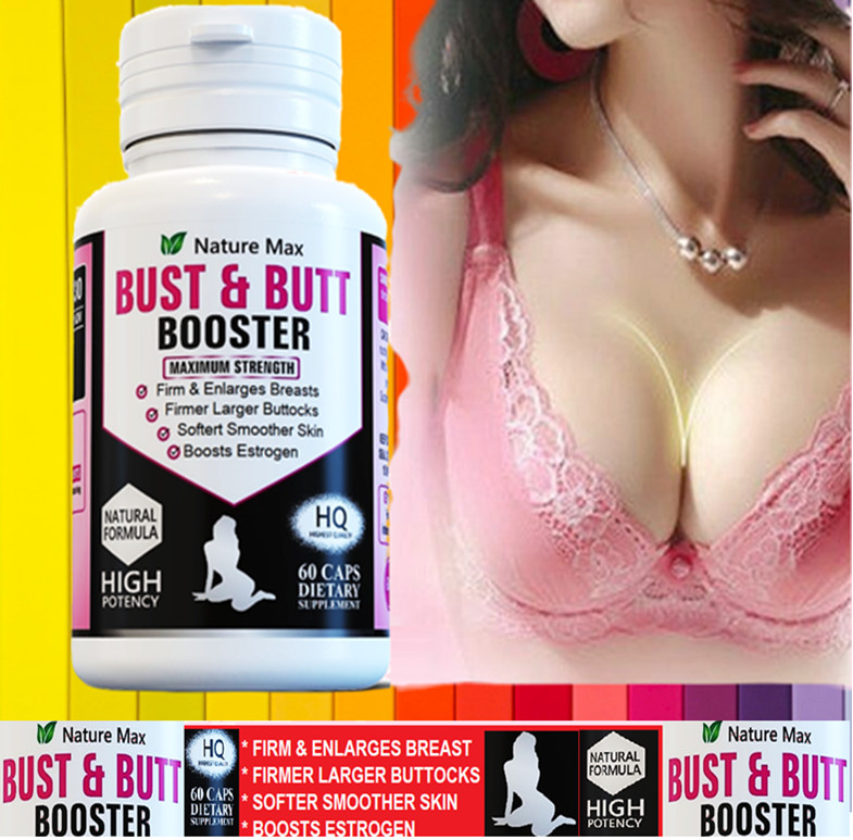 BUST & BUTT WOMEN BREAST & BUTT Herbal & Natural 60 Pills