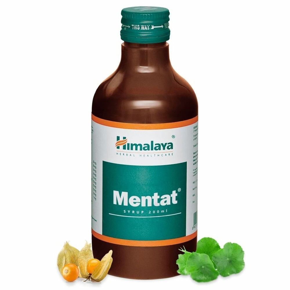 Himalaya Mentat Syrup 200ml – free delivery 5-7 days