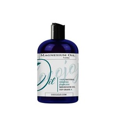 Magnesium oil 100% natural pure extra strength usp grade non-gmo purified muscle