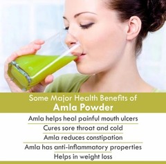 100% Pure Amla Powder| Indian Gooseberry|Natural & Chemical-Free (200 g)