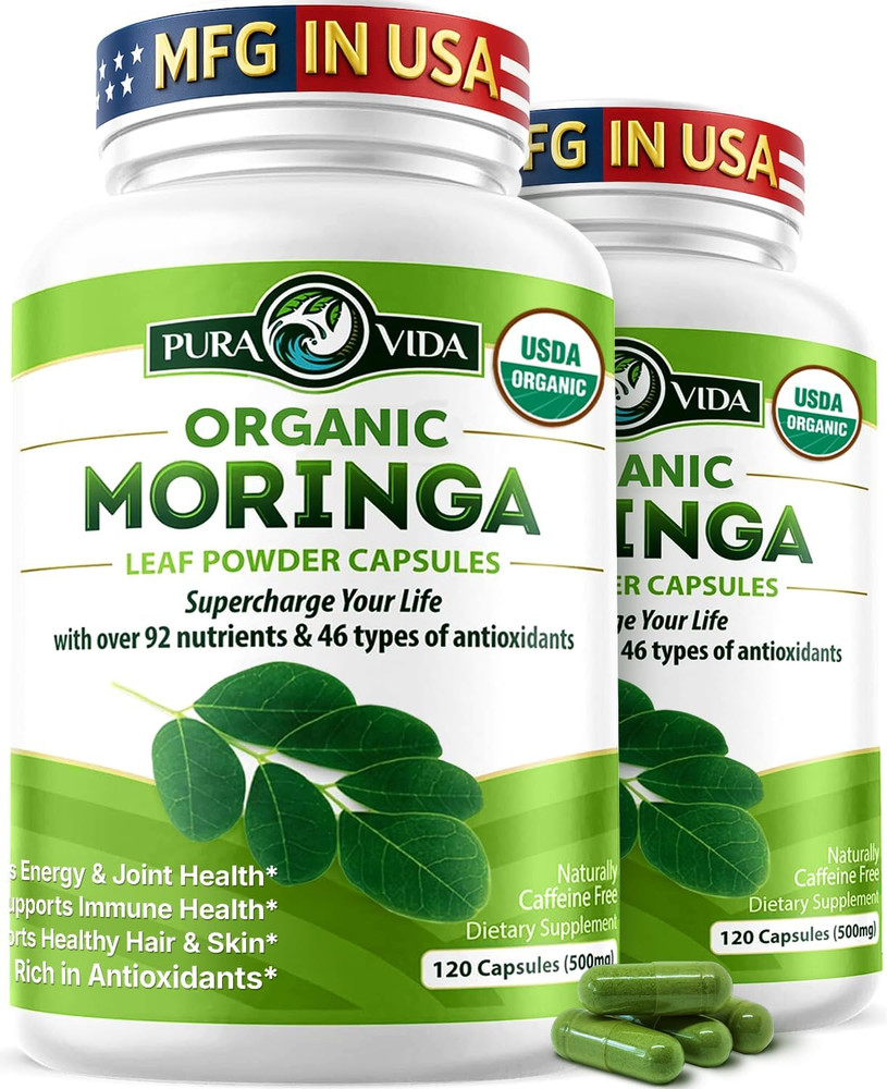 Organic Moringa Capsules Single Origin Moringa Powder Organic. Pure Moringa Leaf