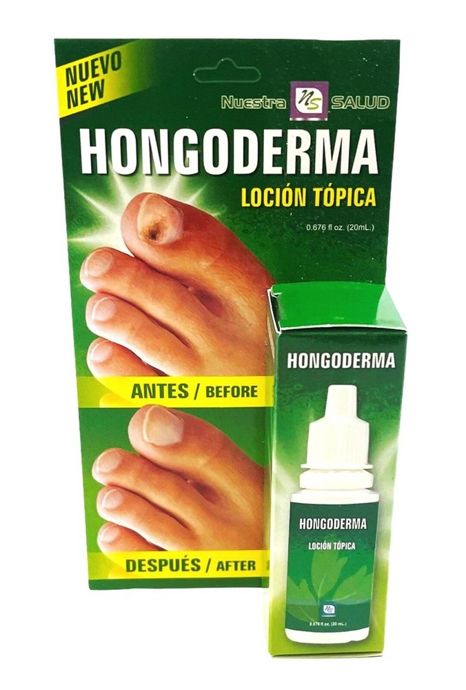 Hongoderma Eliminate Fungus Lotion Topica Great for Skin Toe Nails