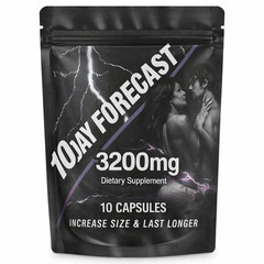2pack, 10 Day Forecast Extreme Potency Male Enhancement Pills for man – 20 ct