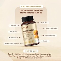 99% Work 120 Pill Tablets For Improved Sleep & Relief Stress Herbal Formula