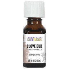 Essential Oil Clove Bud 0.5 Fl Oz By Aura Cacia